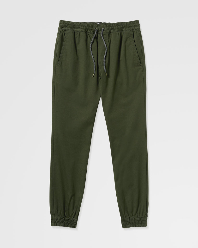 Frickin Slim Jogger Trousers - Dark Green