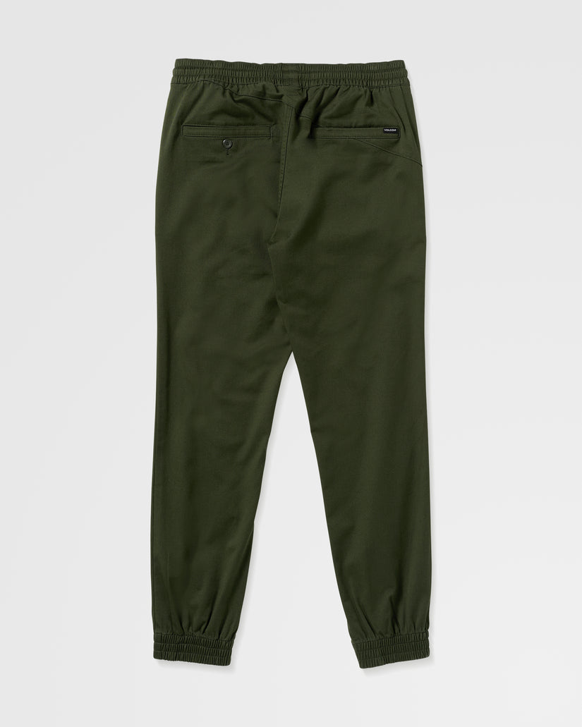 Frickin Slim Jogger Trousers - Dark Green