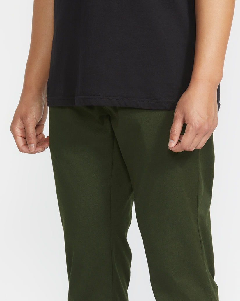 Frickin Slim Jogger Trousers - Dark Green