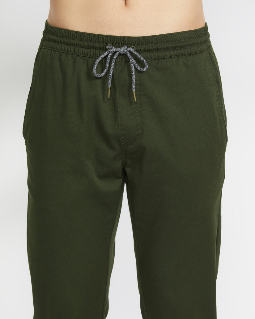 Frickin Slim Jogger Trousers - Dark Green