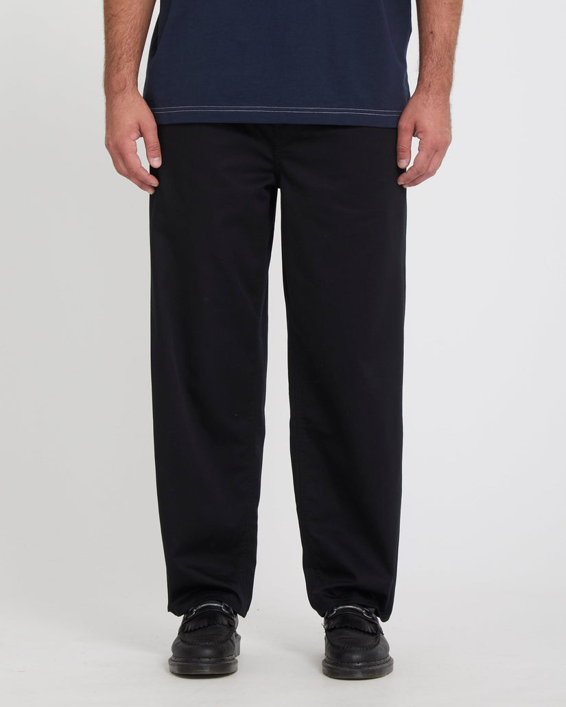 Freazy Loose Trousers - Black