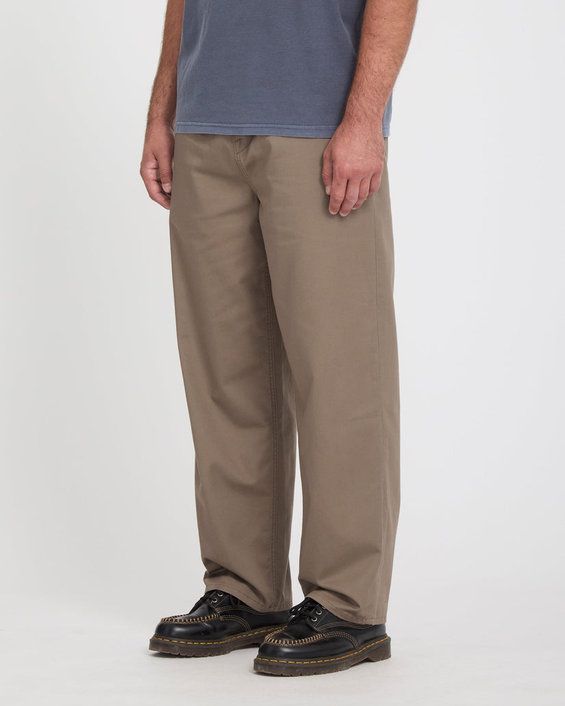 Freazy Loose Trousers - Earth