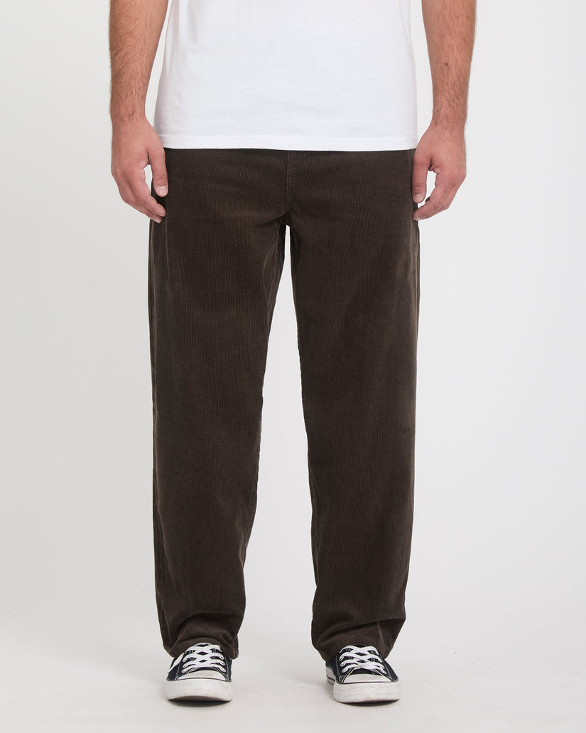Freazy Loose Corduroy Trousers - Wren