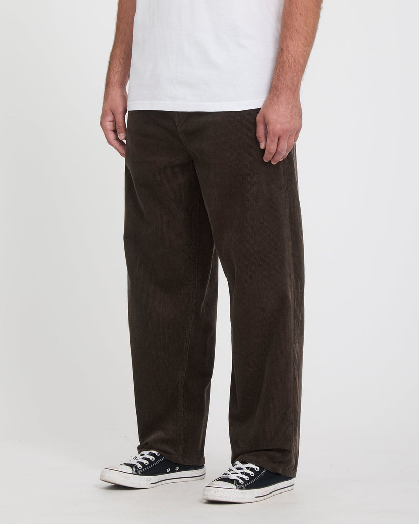 Freazy Loose Corduroy Trousers - Wren