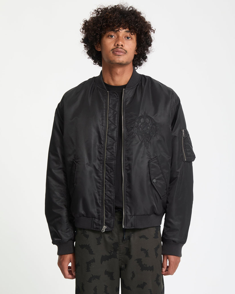 Veste Bomber Skullarstone - Black