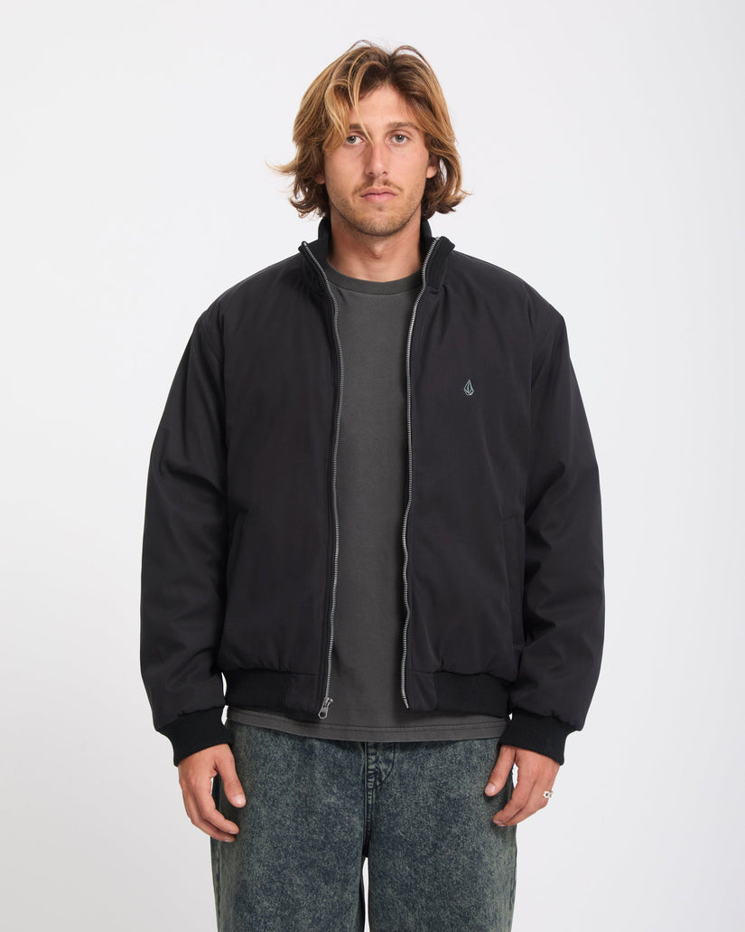 Damerman Bomber Jacket - Black