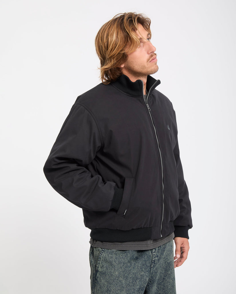 Damerman Bomber Jacket - Black