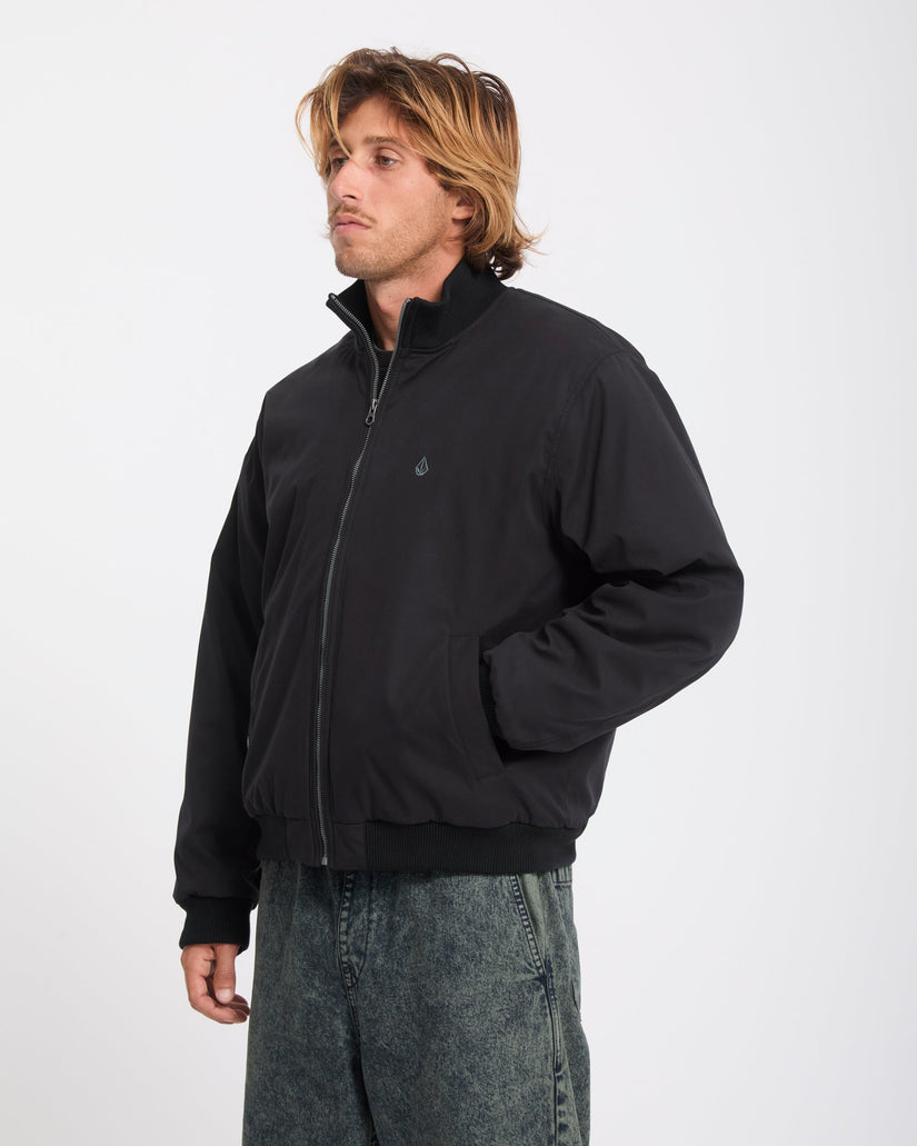 Damerman Bomber Jacket - Black