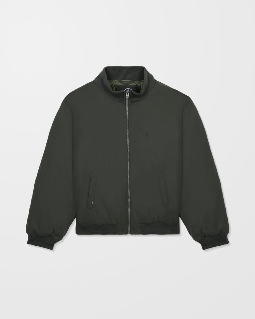 Damerman Bomber Jacket - Rinsed Black