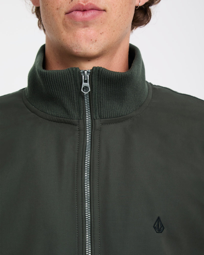 Damerman Bomber Jacket - Rinsed Black