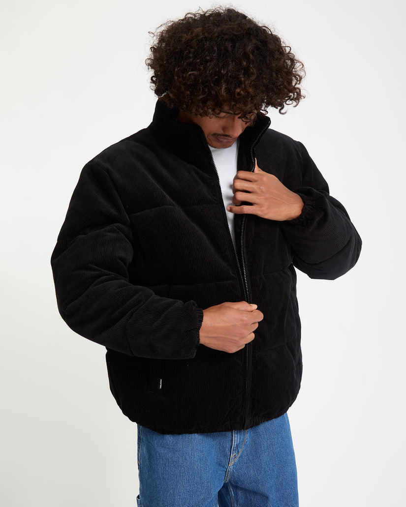 Walltz Corduroy Jacket - Black