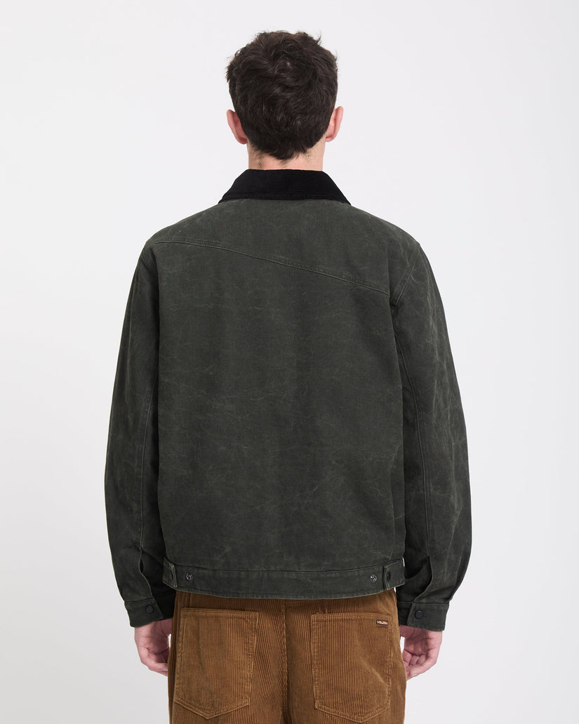 Heavydust Jacket - Rinsed Black