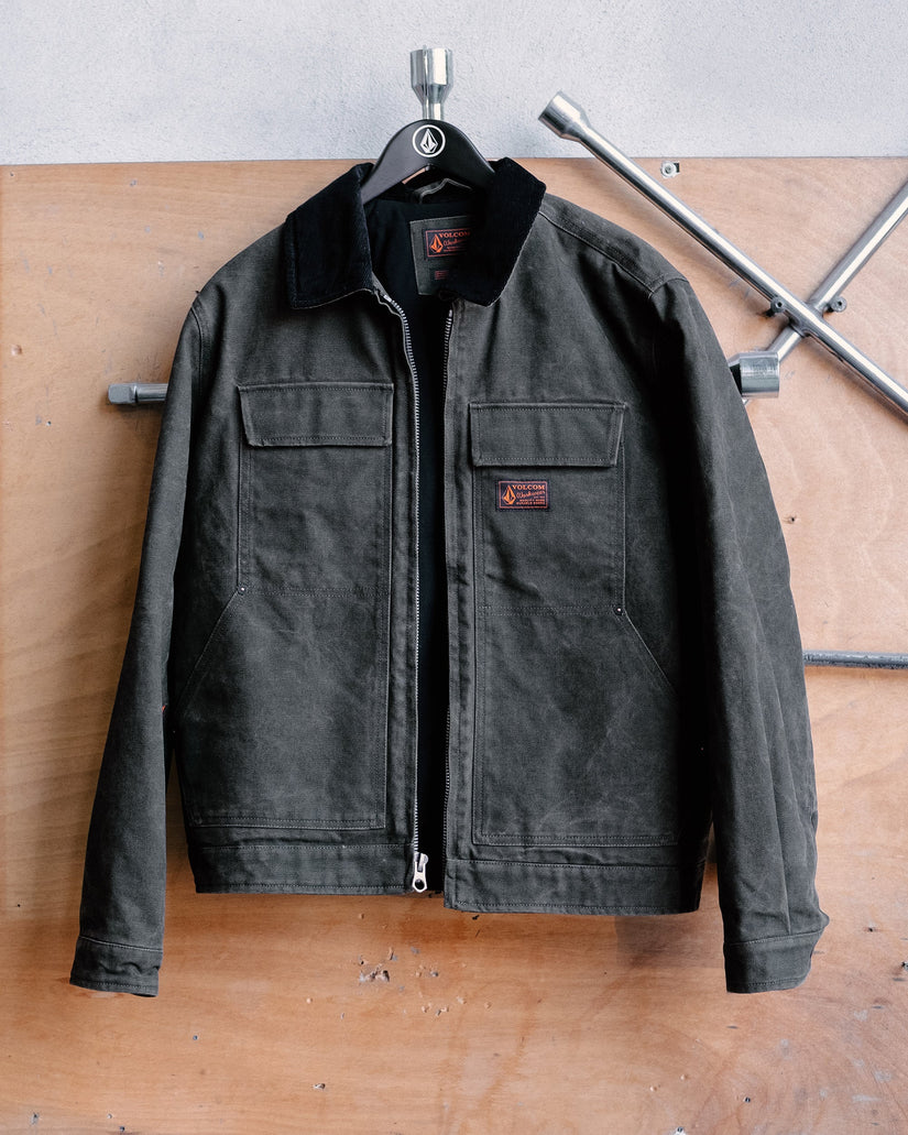 Heavydust Jacket - Rinsed Black