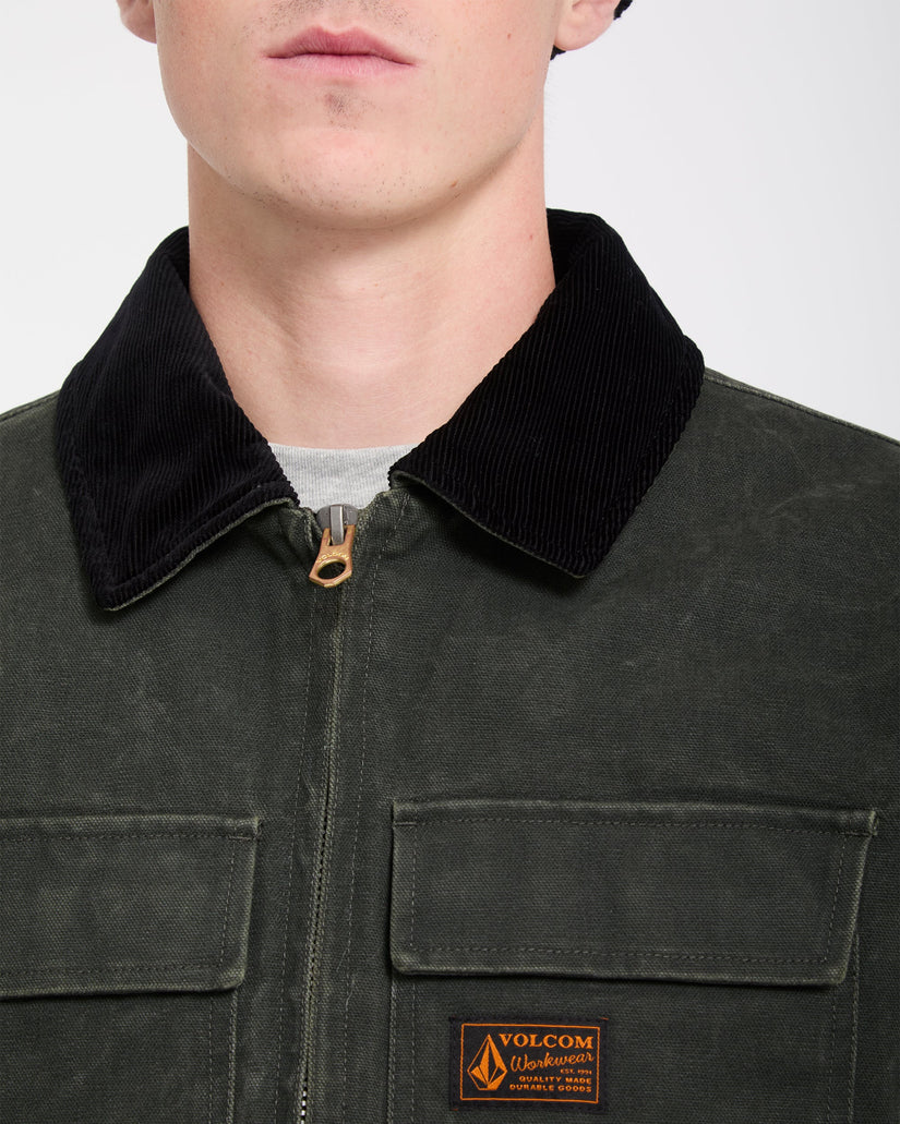 Heavydust Jacket - Rinsed Black