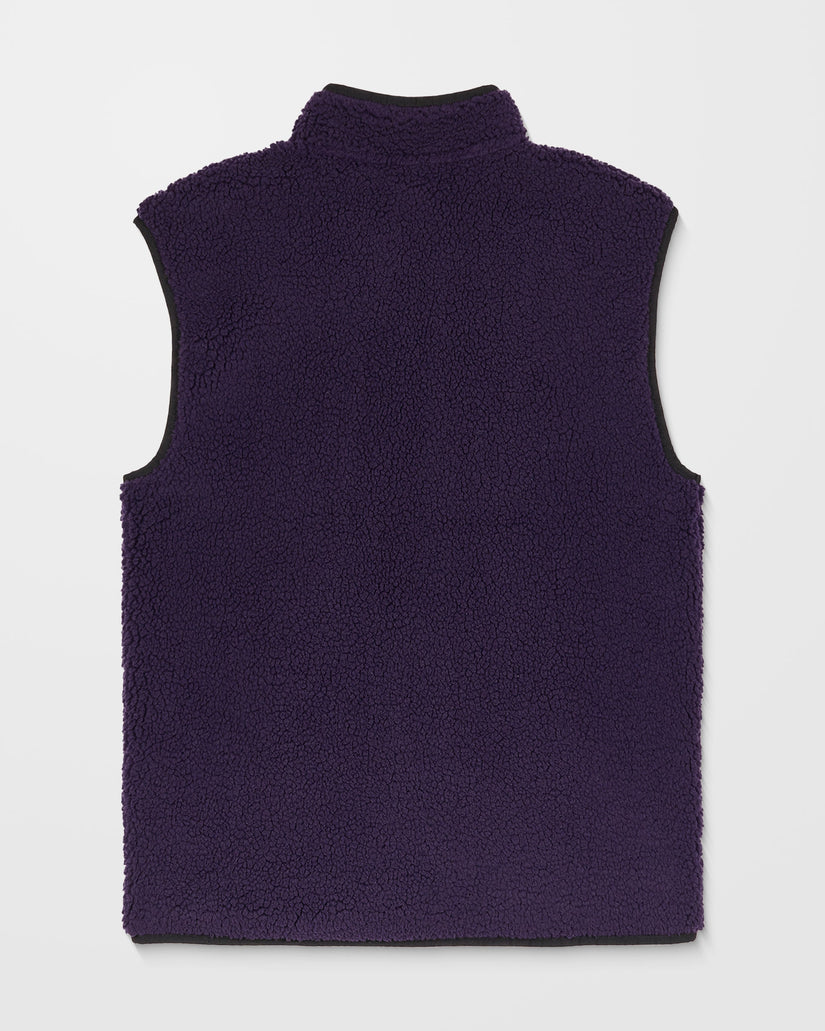 Muzzer Fuzzar Vest - Dark Purple