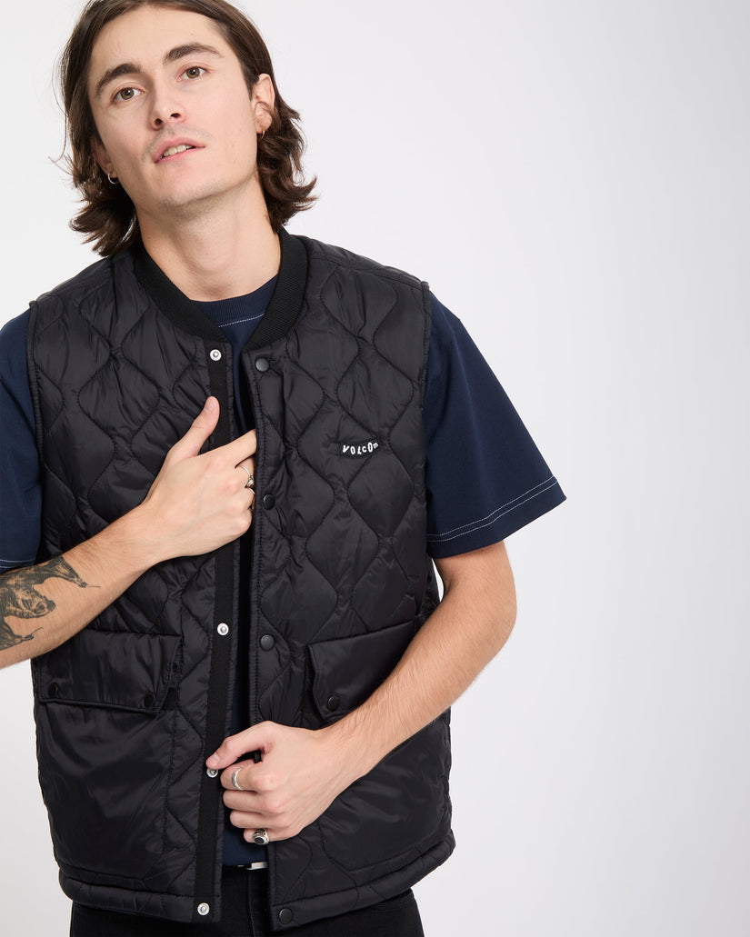 Bowered Reversible Vest - Marine