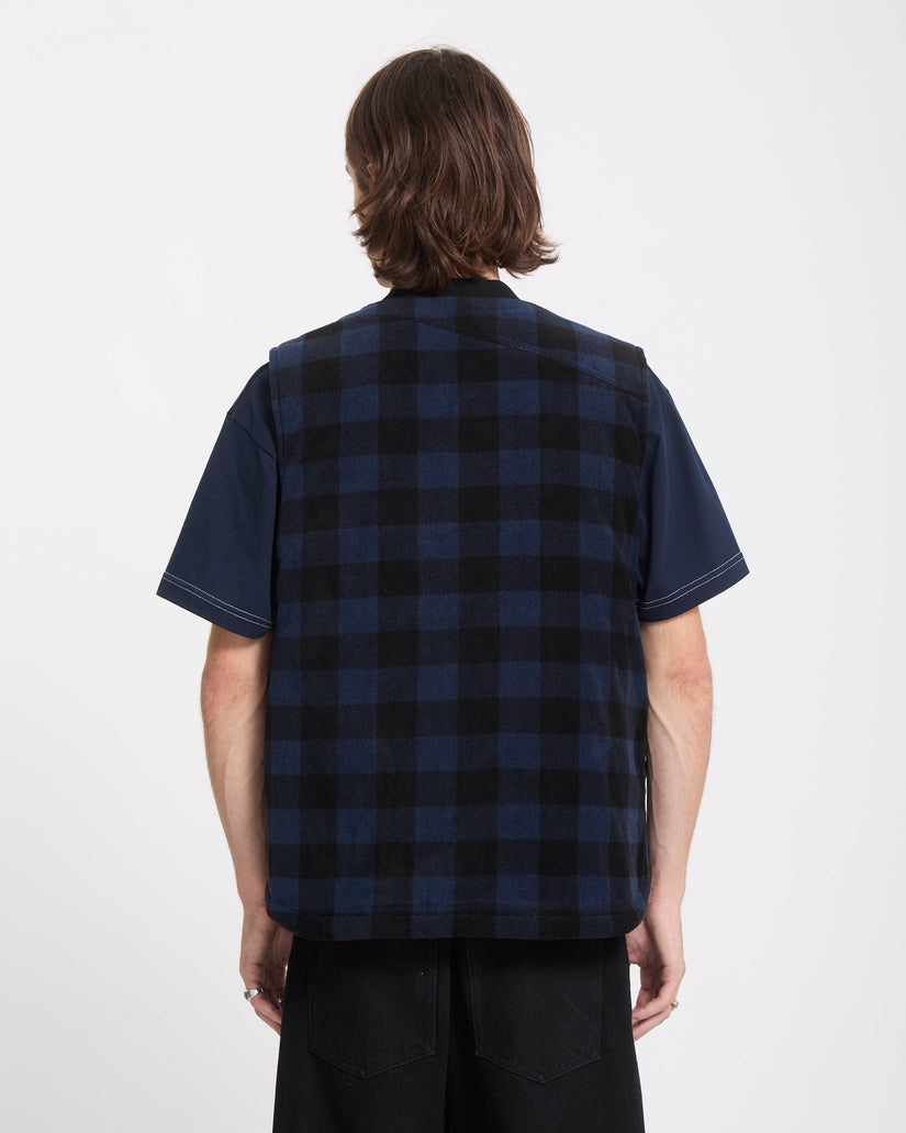 Bowered Reversible Vest - Marine