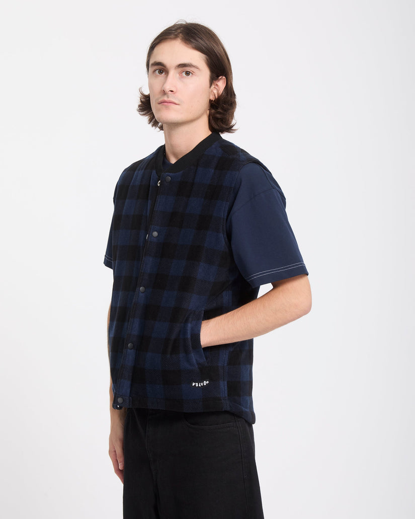 Bowered Reversible Vest - Marine