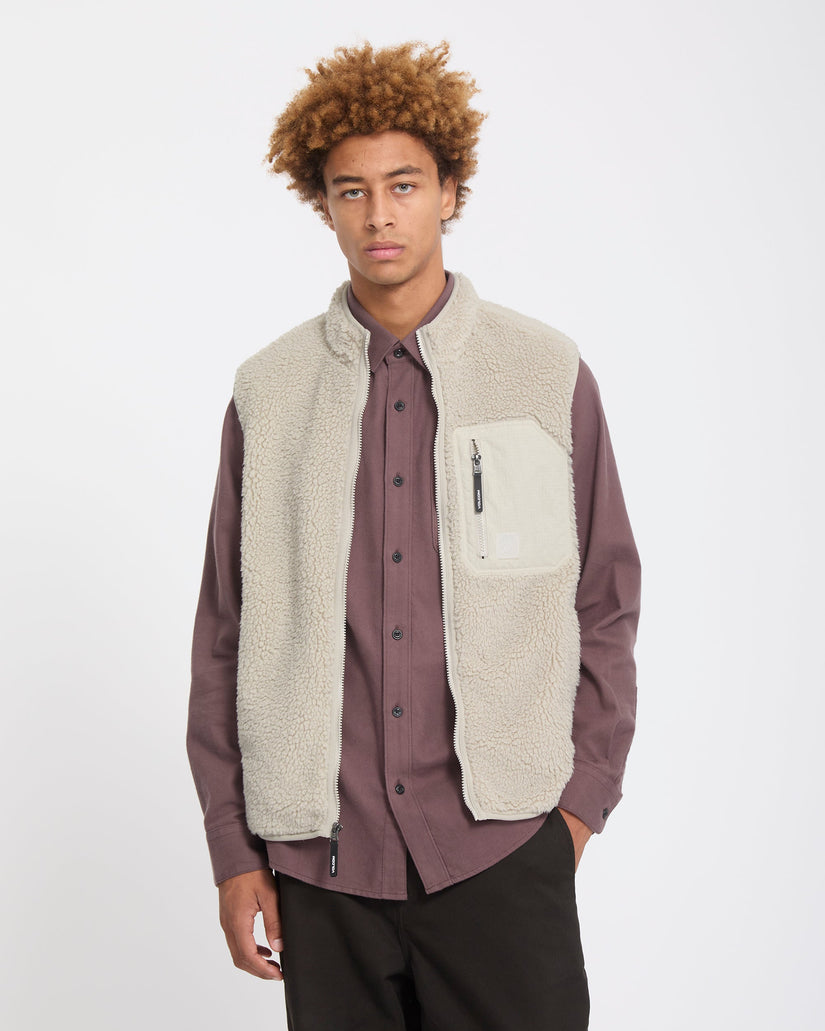 Muzzer Fuzzar Vest - Stone