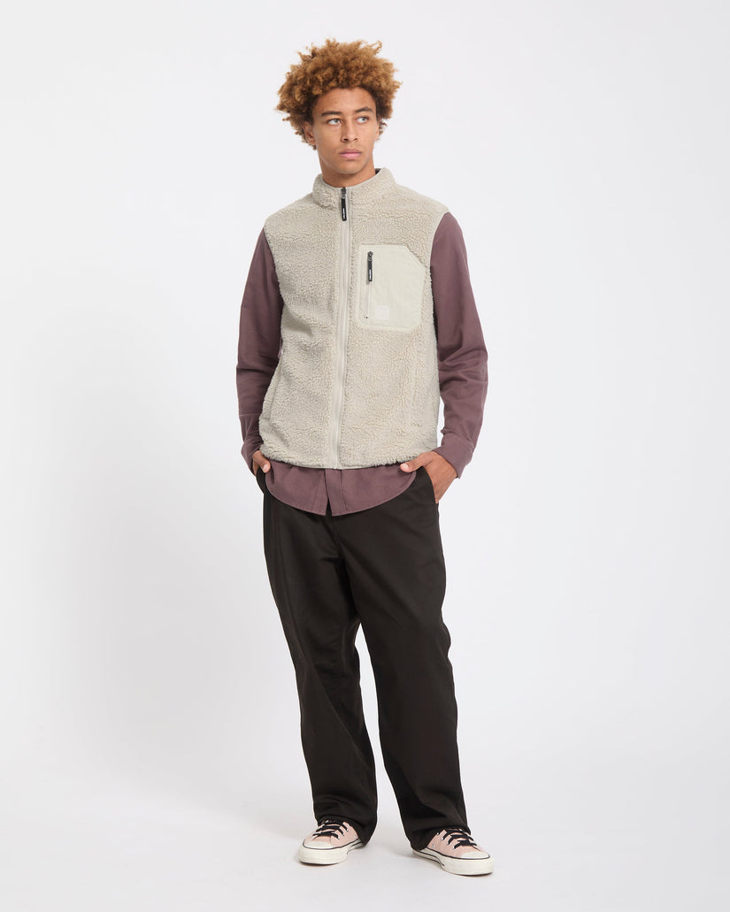 Muzzer Fuzzar Vest - Stone
