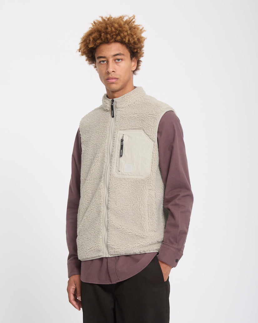Muzzer Fuzzar Vest - Stone