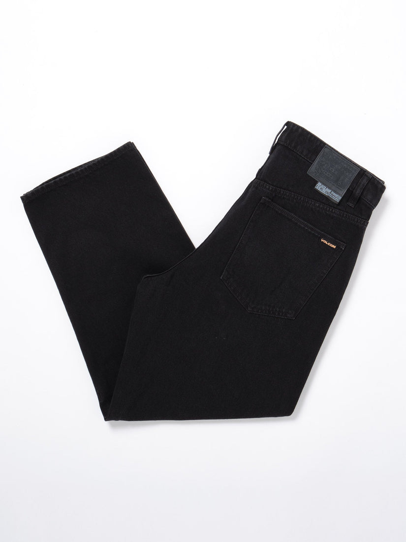 Billow Tapered Jeans - BLACK (A1912301_BLK) [4]