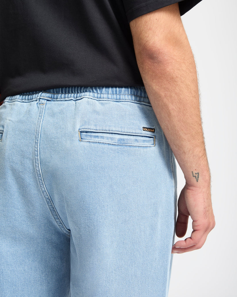 Freazy Loose Elasticated Waist Jeans - Blueprint