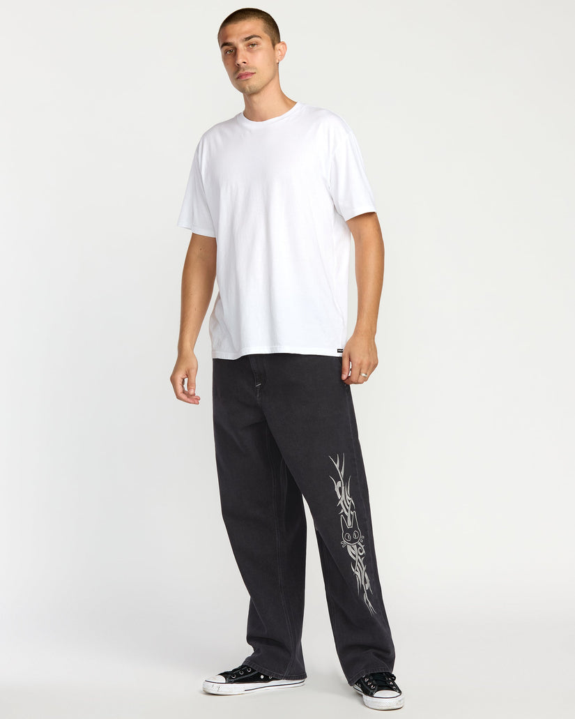 Volcom Ent Tisakorean Jeans - Fade To Black