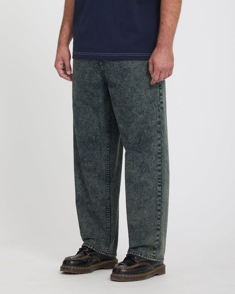 Freazy Loose Jeans - Scarab