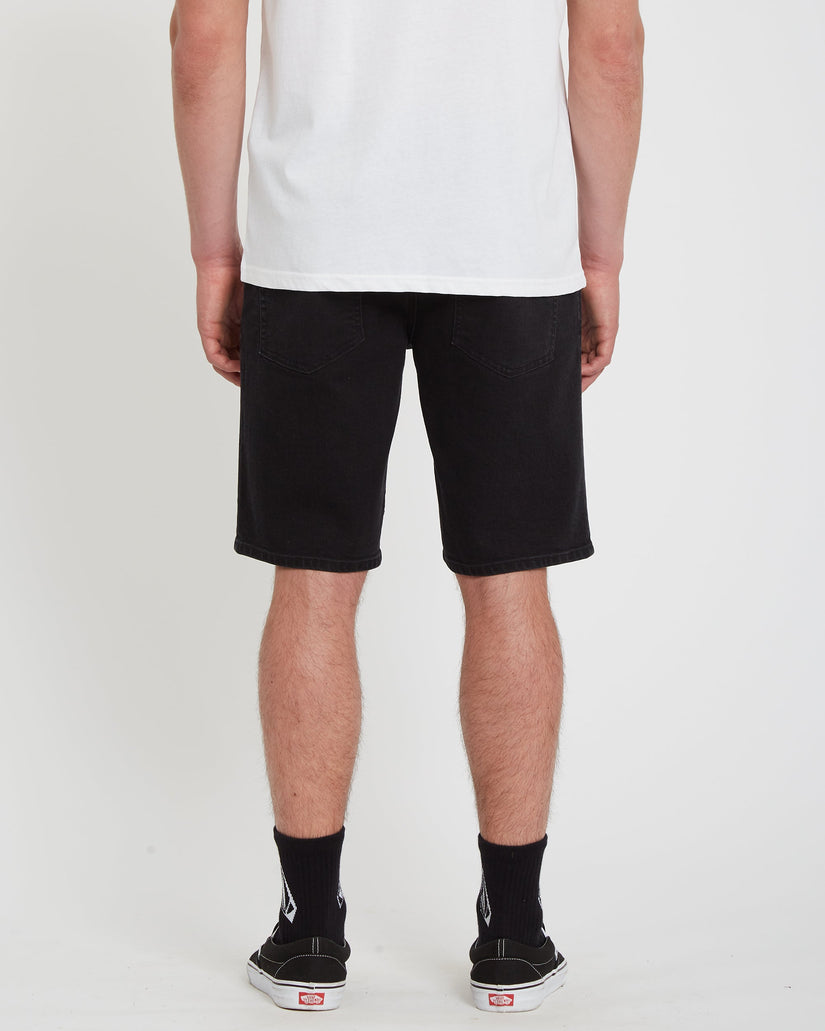Solver Denim Short - Black Out