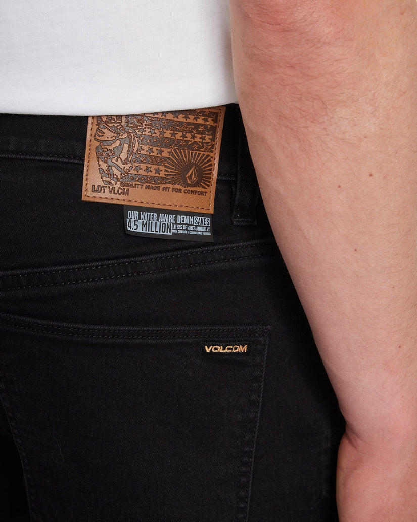 Solver Denim Short - Black Out
