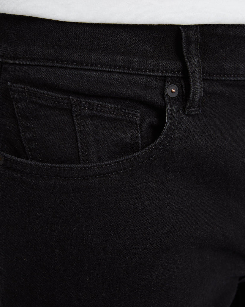 Solver Denim Short - Black Out