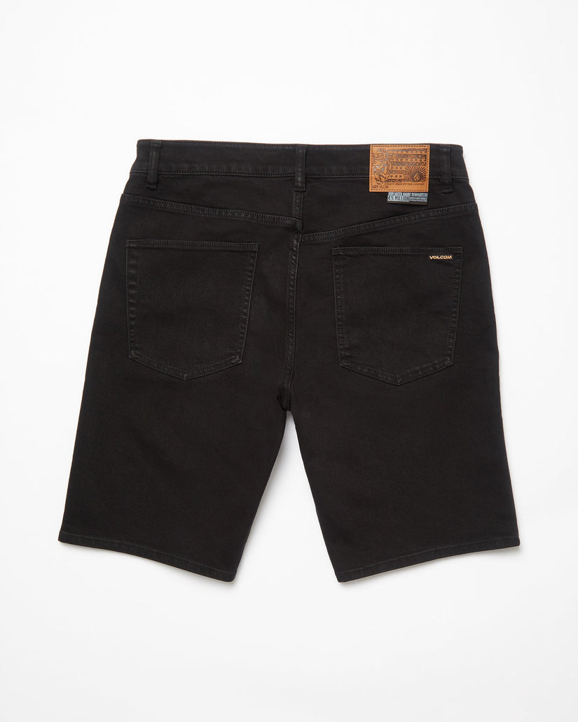 Solver Denim Short - Black Out