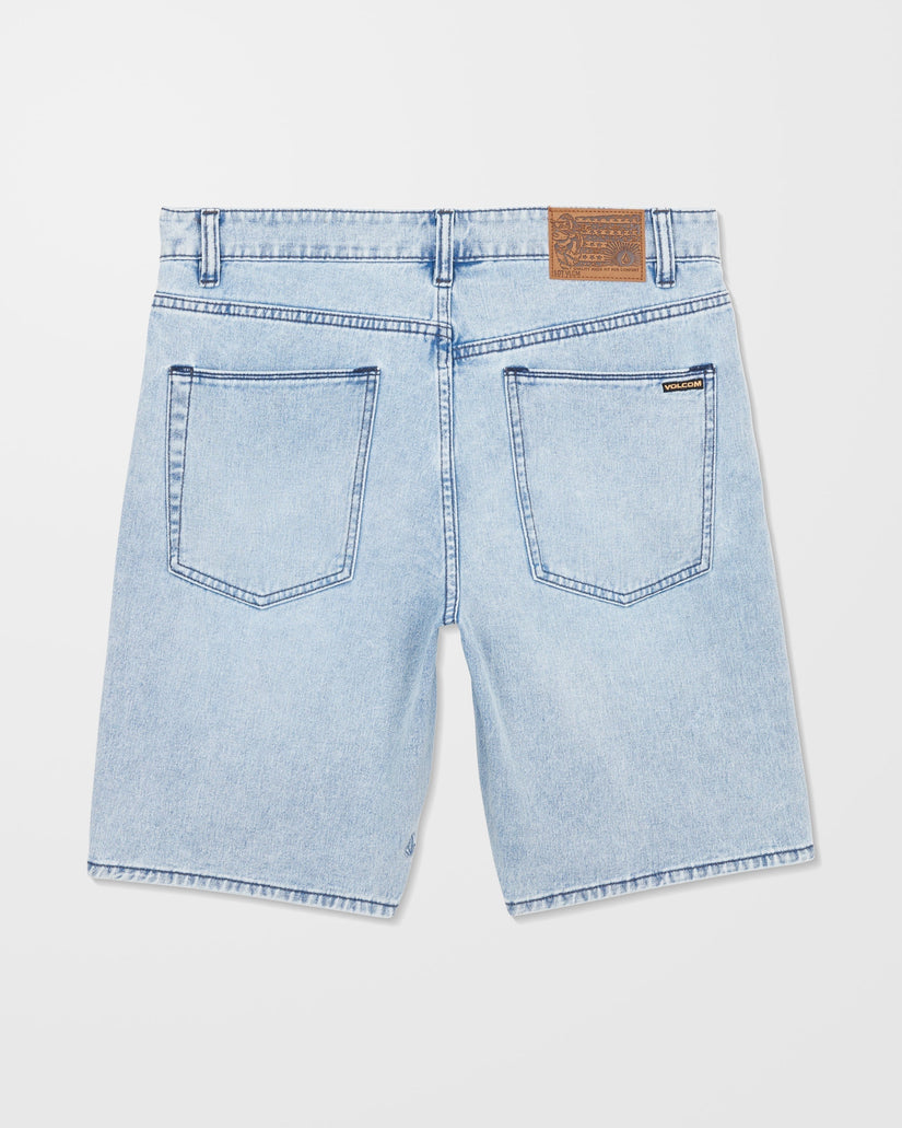 Solver Denim Short - Worn Light Blue