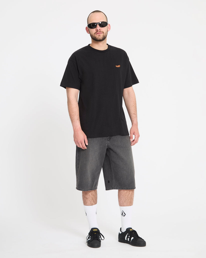 Chillow 24" Denim Short - Black Grey