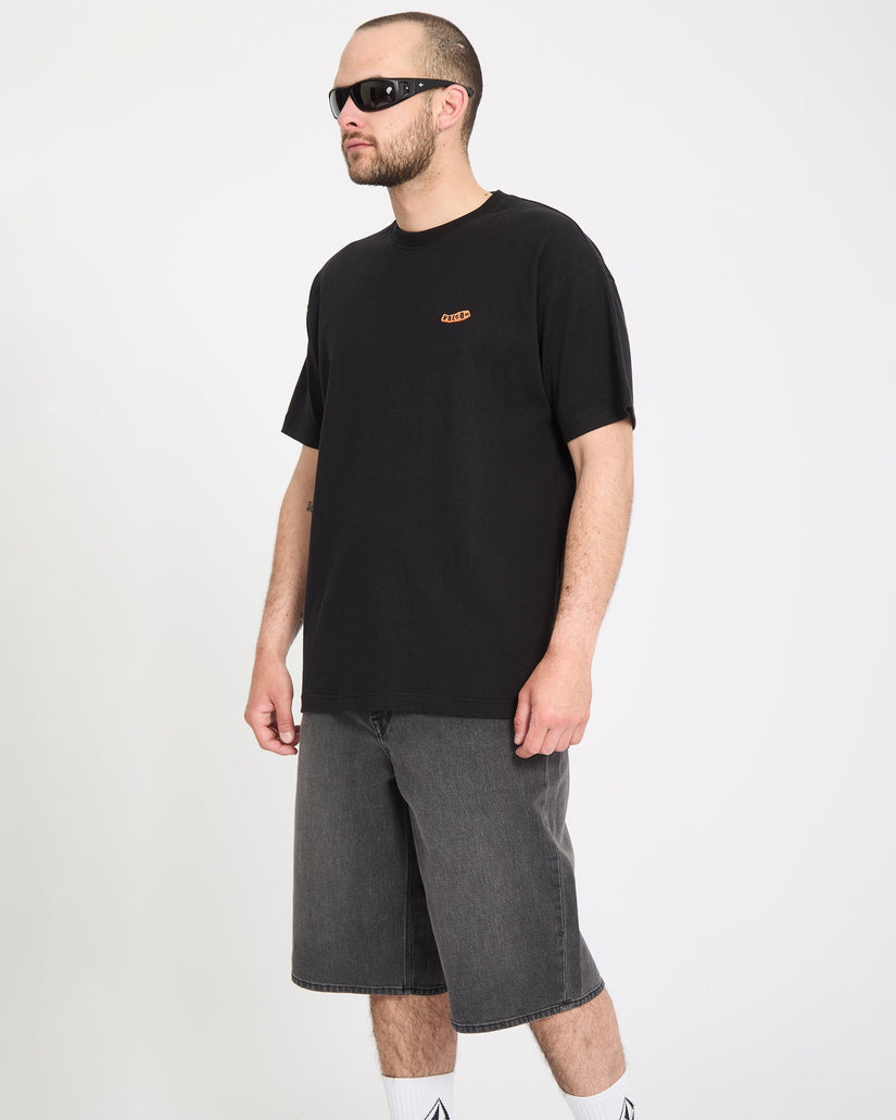 Chillow 24" Denim Short - Black Grey