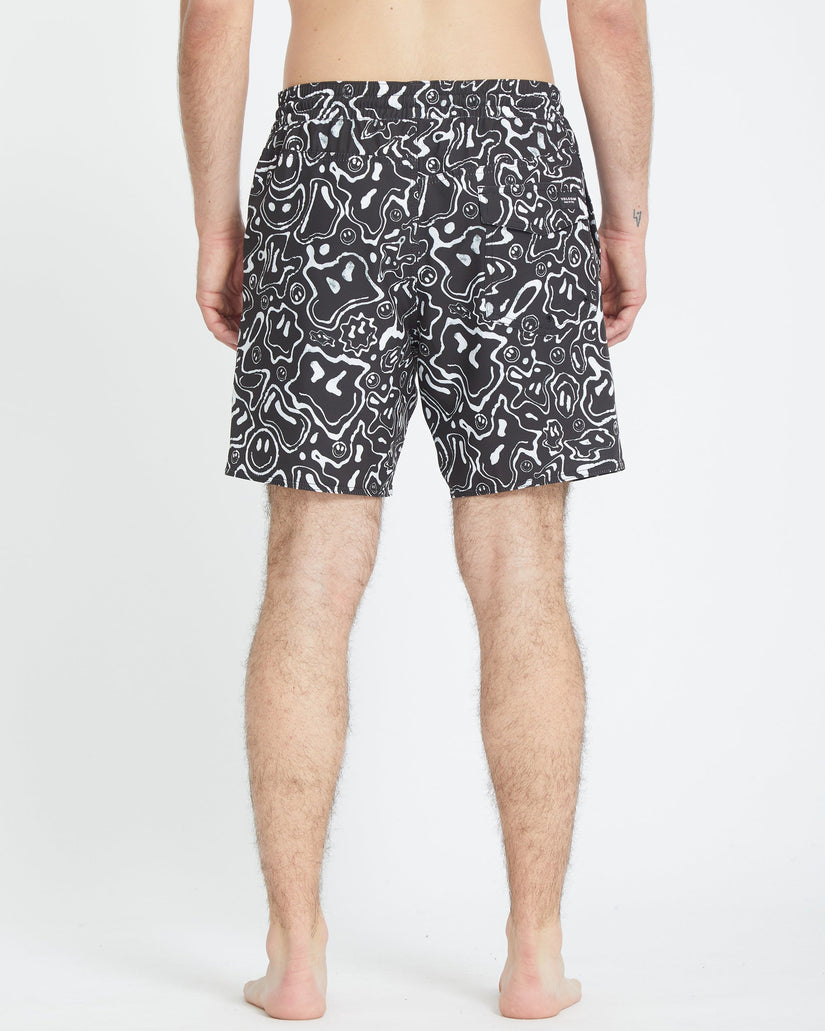 Boardshort Filip Rygalski Smile Trunk 17" - BLACK