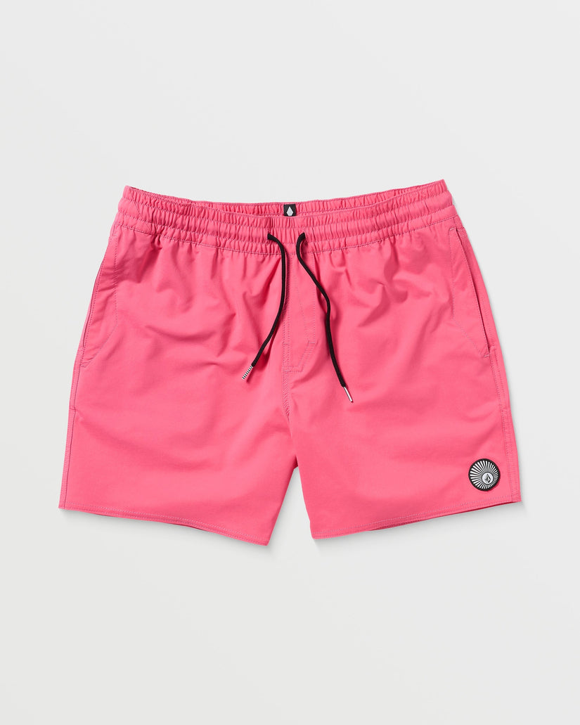 Boardshort Lido Solid Trunk 16" - NEON PINK
