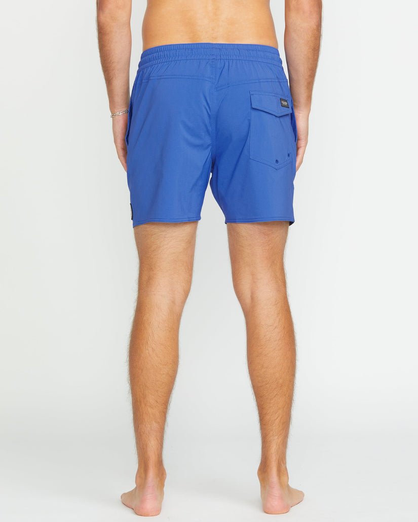 Lido Solid Trunk 16" Boardshort - ULTRAMARINE