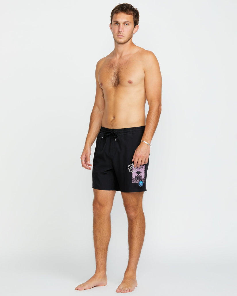 Filip Rygalski Trunk 17" Boardshort - BLACK