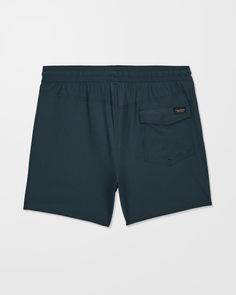 Lido Solid Trunk 16" Boardshort - Midnight Blue