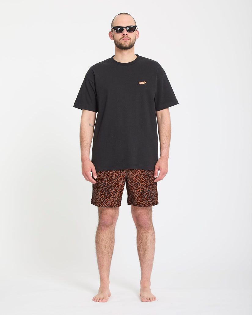 Melange Trunk 17" Boardshort - Brown Horn