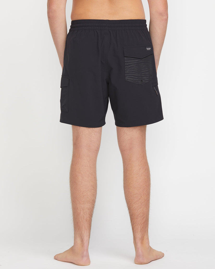 Truly Liberators 17" Boardshort - BLACK