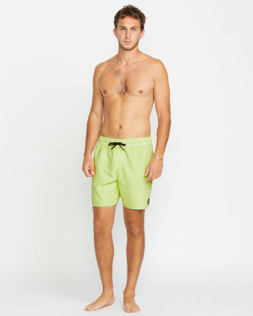 Center Trunk 17" Boardshort - MIST GREEN