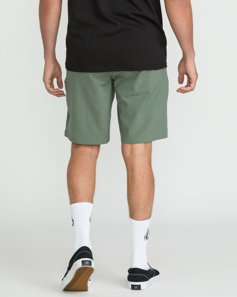 Frickin Cross Shred Static 20" Hybrid Short - Light Olive