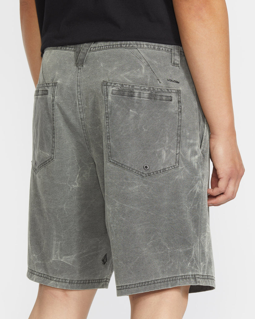 Short Hybride Stone Faded 19" - STEALTH