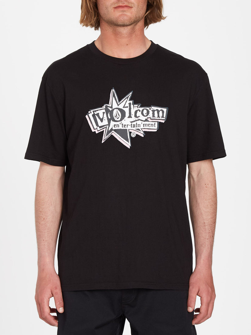 V Entertainment T-shirt - BLACK (A3512350_BLK) [F]