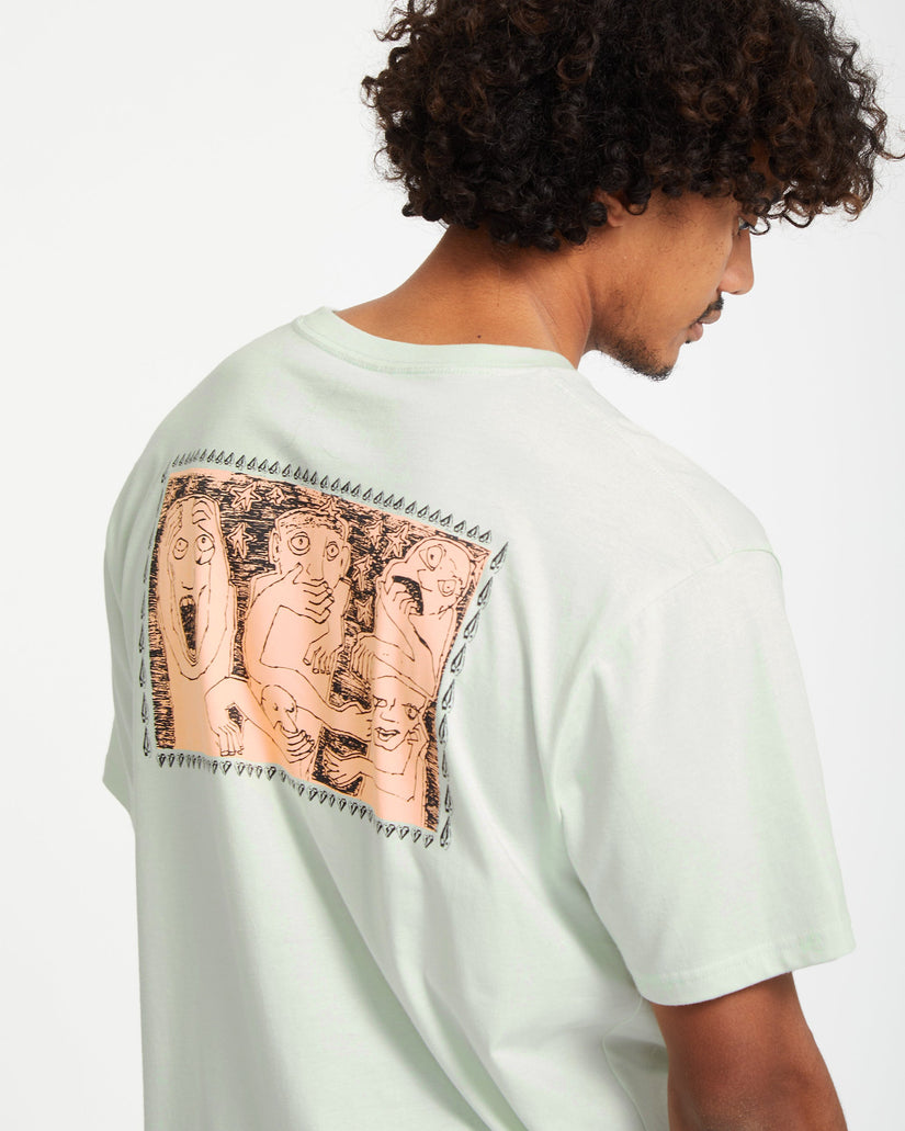 Crazybal T-shirt - CLOUD BLUE