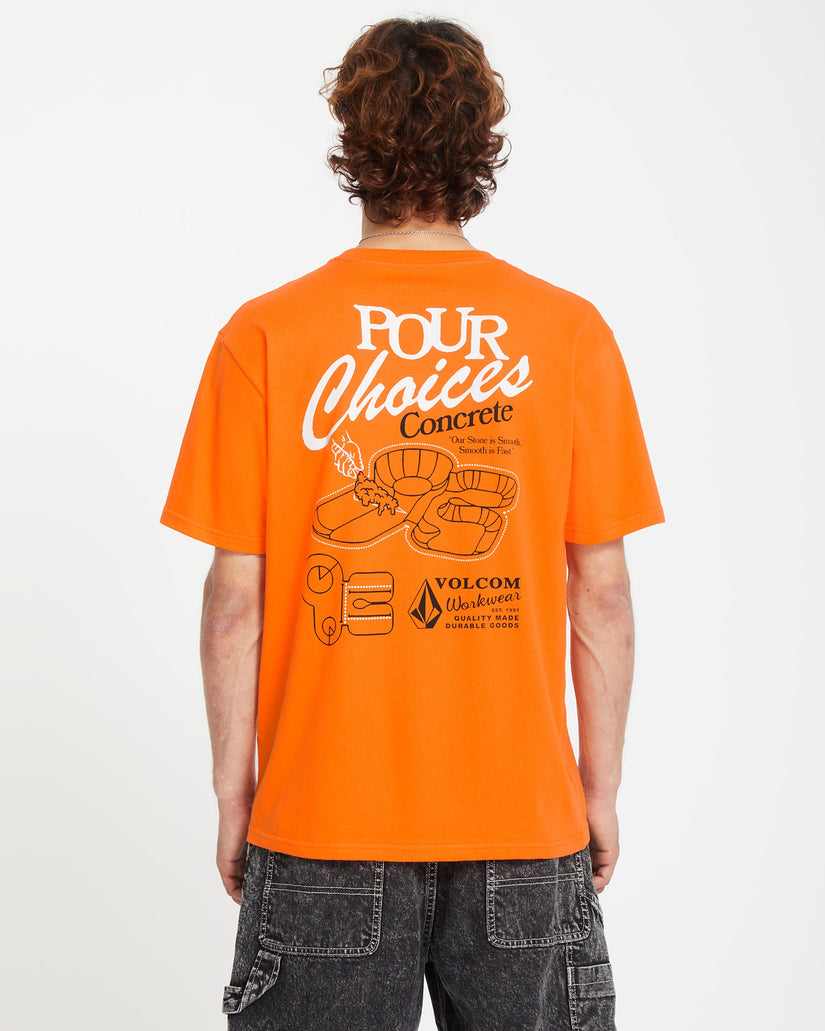 T-shirt Pour Choices - NEON ORANGE