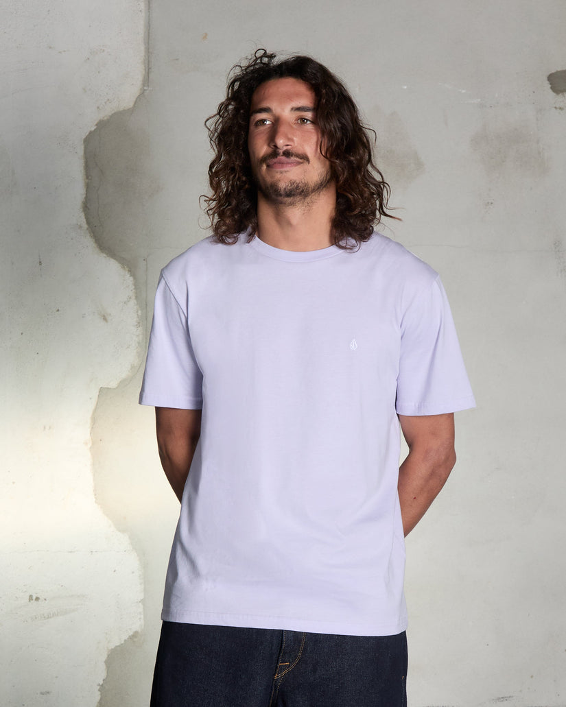 Stone Blanks T-Shirt - Lavender Aura